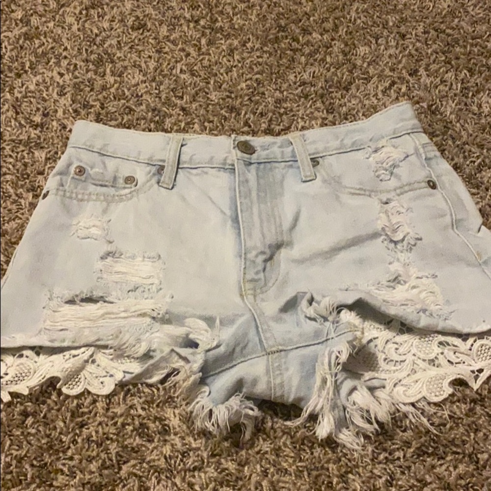 Aeropostale jeans shorts